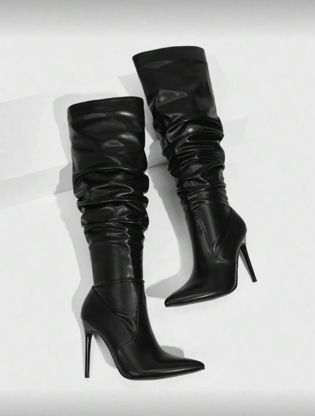 Photo 1 of Boots cao cổ nữ gót 11cm