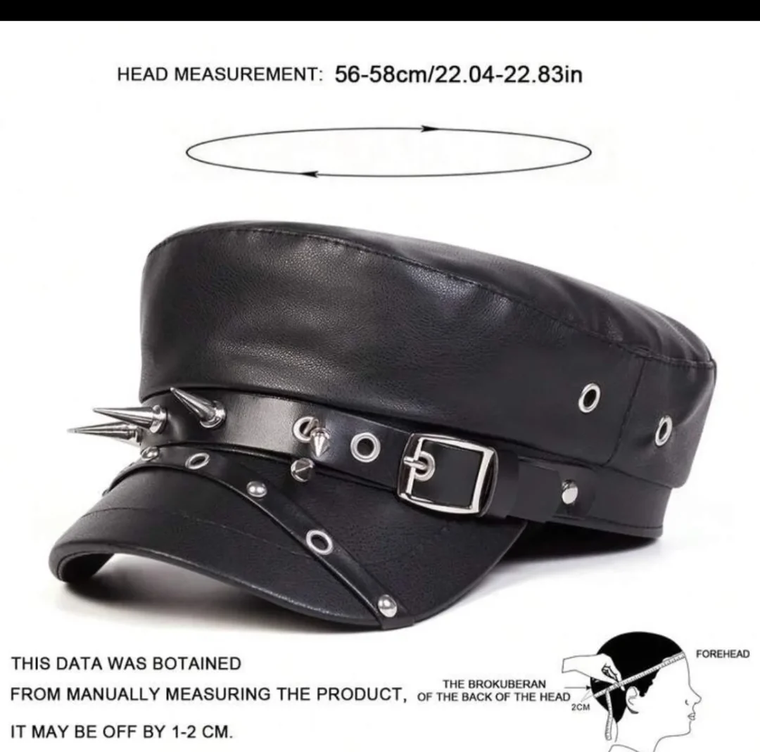 Ảnh 4 của Mũ da unisex