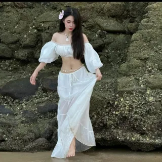 Photo 2 of Set nàng thơ đi biển