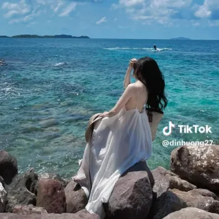Photo 1 of Váy maxi hở lưng nữ