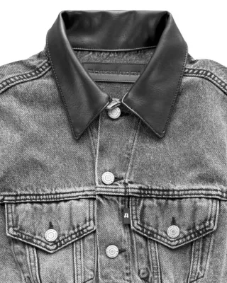 Ảnh 3 của Set jeans wax xám nam