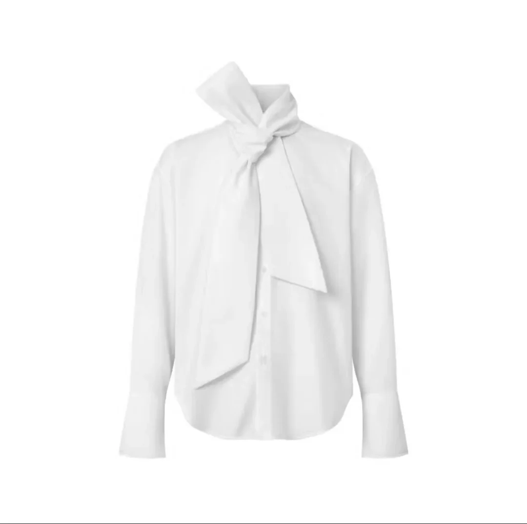 Photo 1 of Sơ mi oversize unisex cột dây