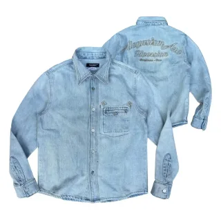 Photo 1 of Áo jeans ôm body nam