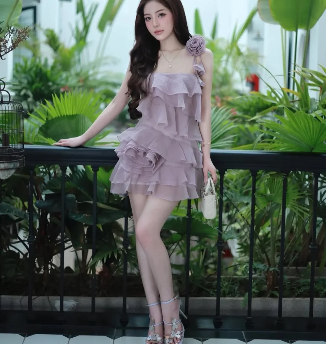 Ảnh 2 của Váy lụa nữ Tipblu