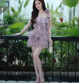 Ảnh 2 của Váy lụa nữ Tipblu
