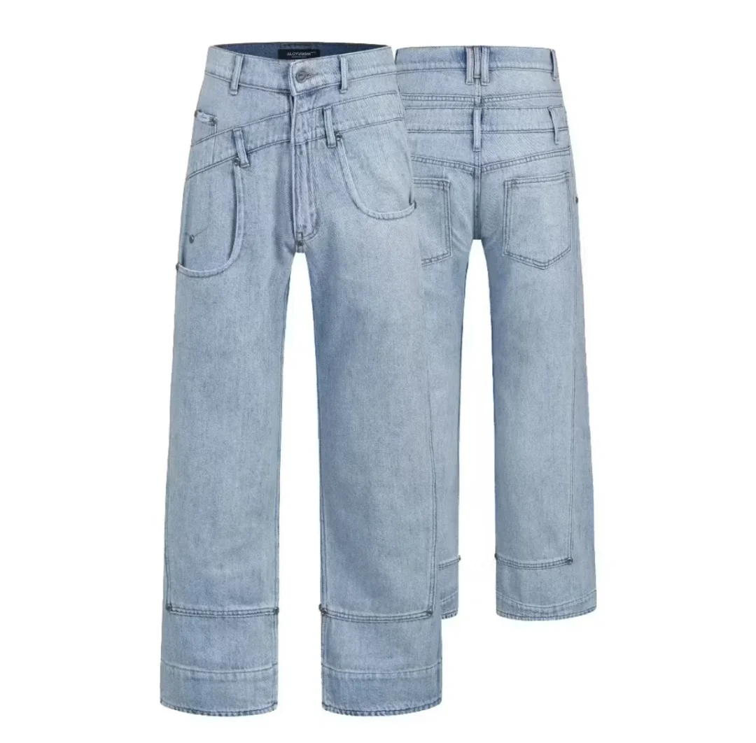 Photo 1 of Quần jeans ống suông unisex