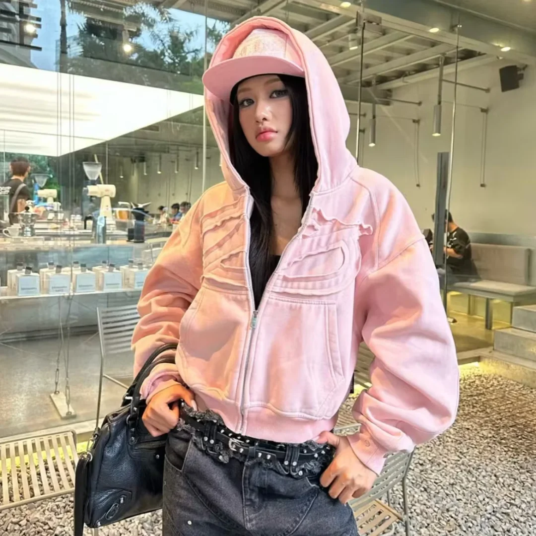 Photo 3 of Hoodie hồng unisex ONER