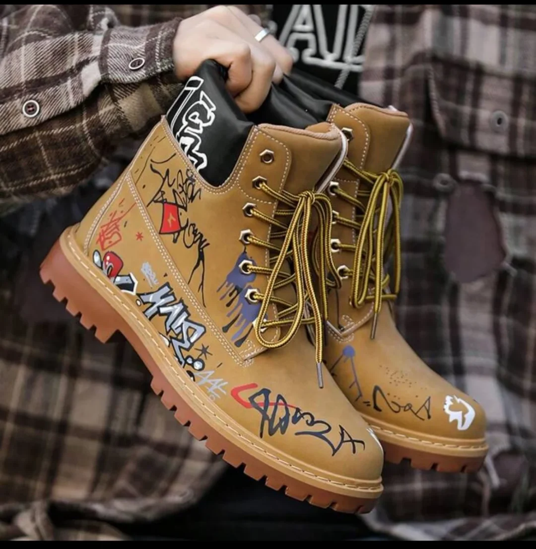 Ảnh 1 của Boots da nâu nam