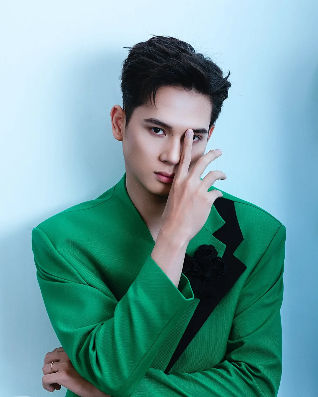 Ảnh 3 của Blazer xanh lá nam