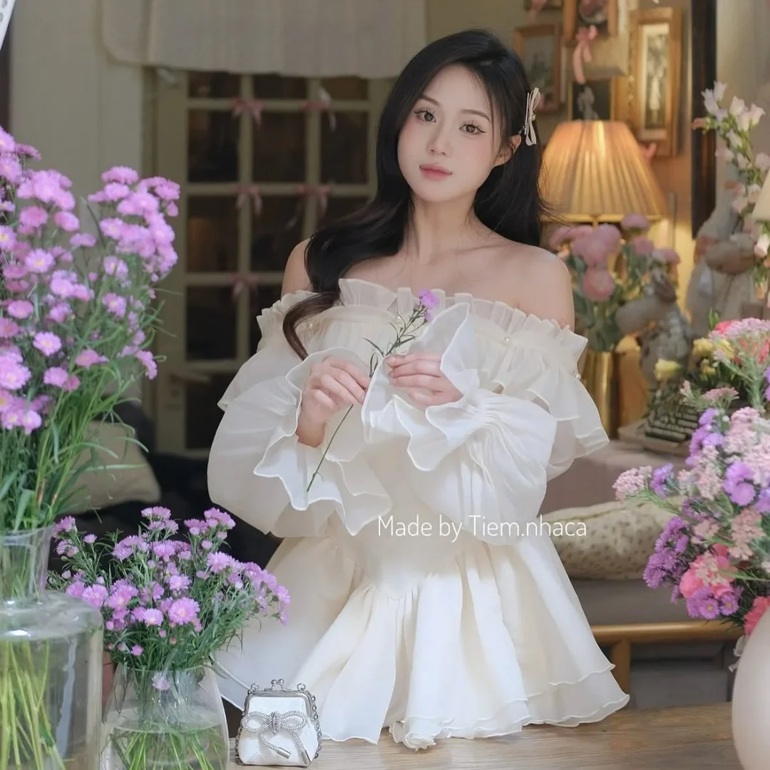 Photo 2 of Váy tiểu thư bồng xoè