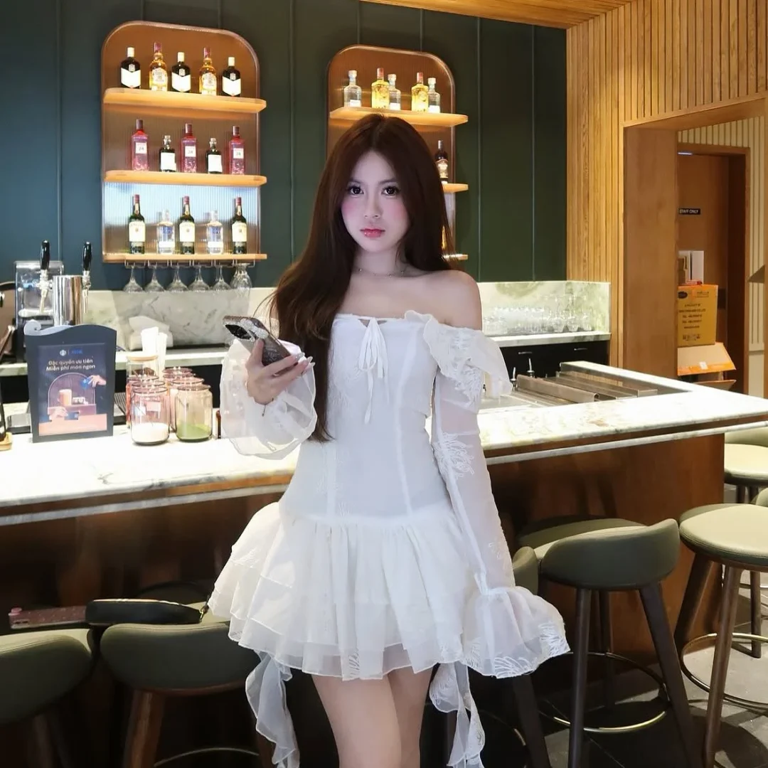 Ảnh 5 của Đầm tua rua ôm dáng