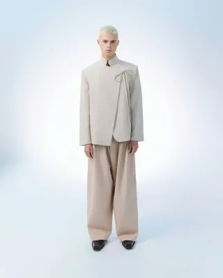 Ảnh 1 của Set blazer be nam