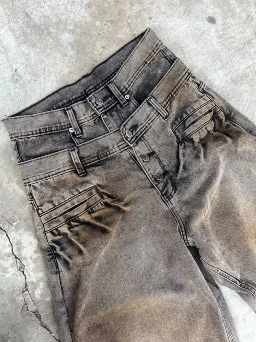 Ảnh 2 của Quần jeans rối wax nam