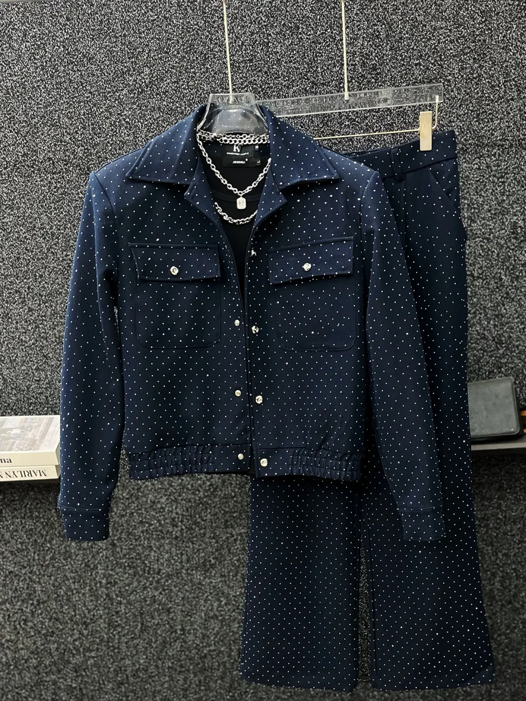 Photo 1 of Set denim bling bling nam