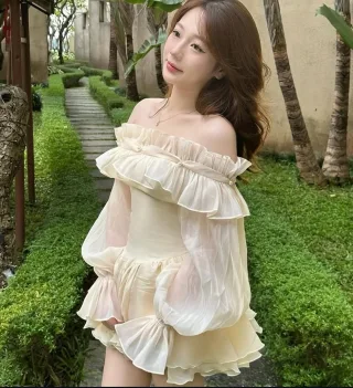 Ảnh 3 của Váy nữ tiểu thư bồng xoè