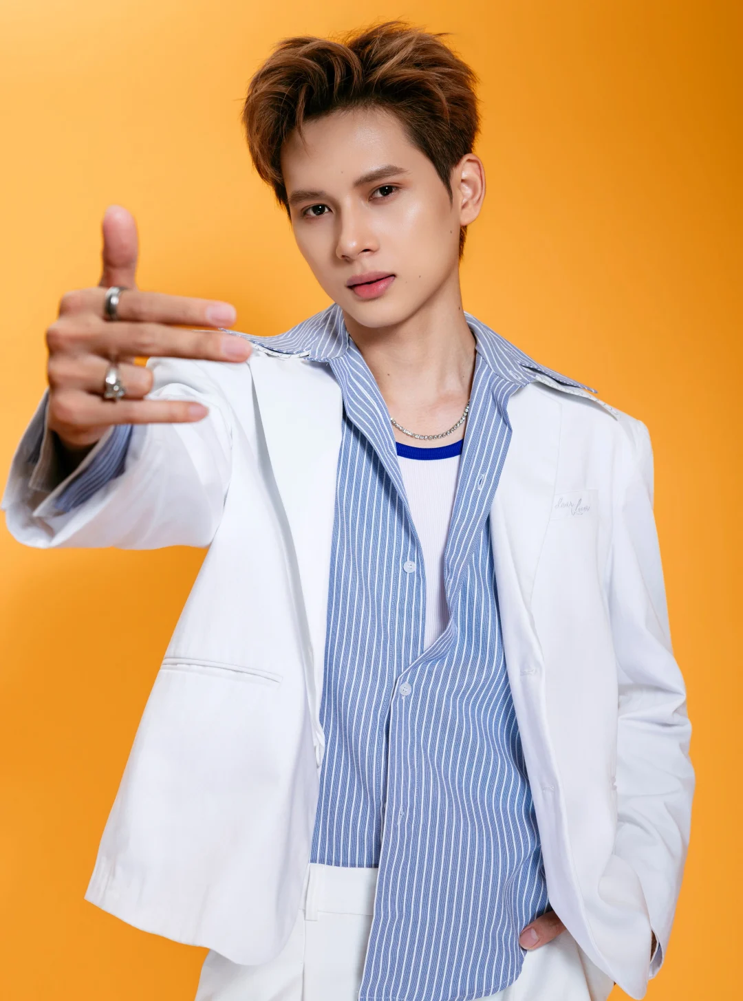 Ảnh 4 của Vest trắng nam dự tiệc
