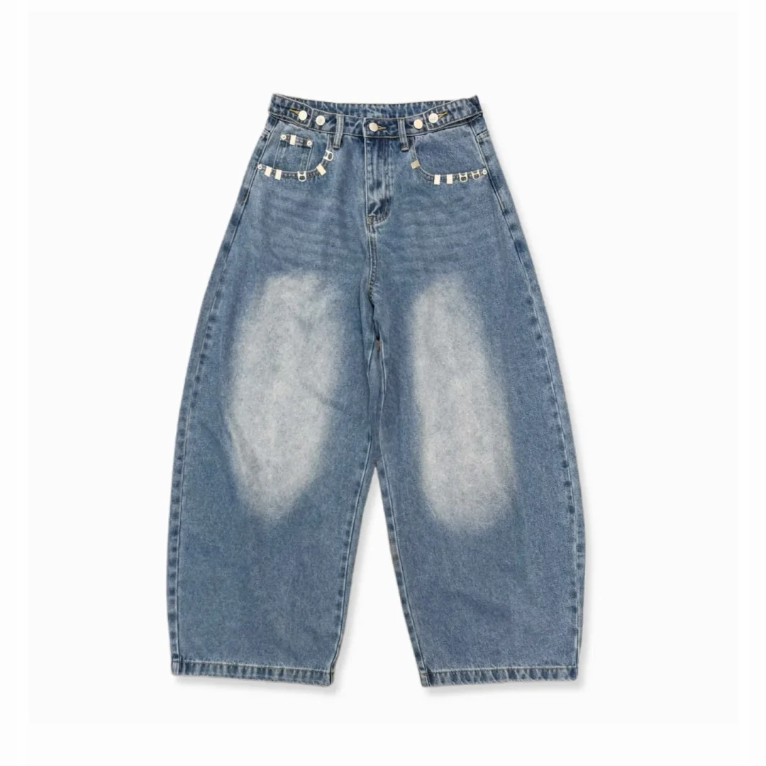 Ảnh 3 của Set jeans oversize nam