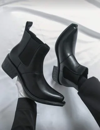 Photo 3 of Boots nam mũi nhọn gót 5cm