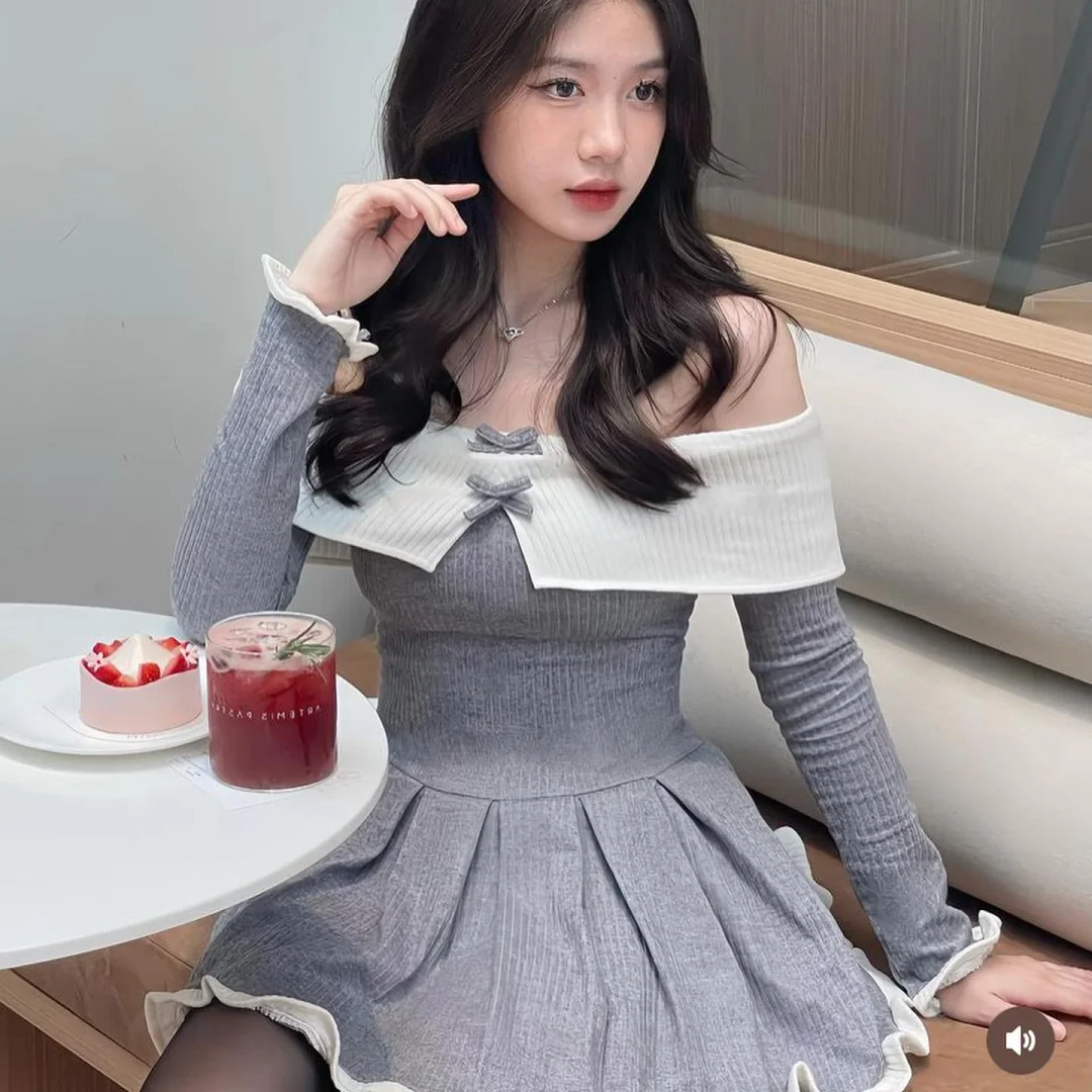 Photo 4 of Váy len nữ Bongcha