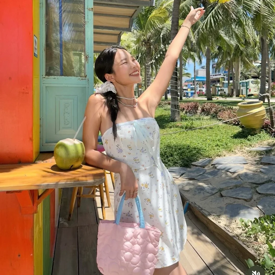 Ảnh 5 của Váy hoa mùa hè nữ