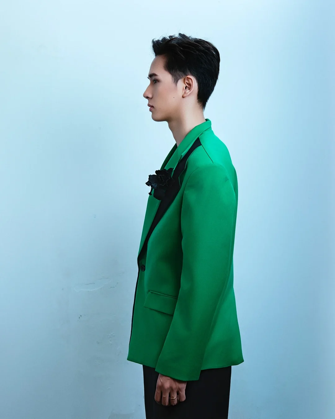Ảnh 2 của Blazer xanh lá nam