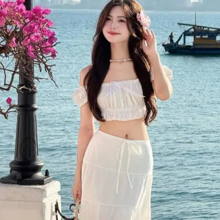 Ảnh 2 của Set váy dài nàng thơ
