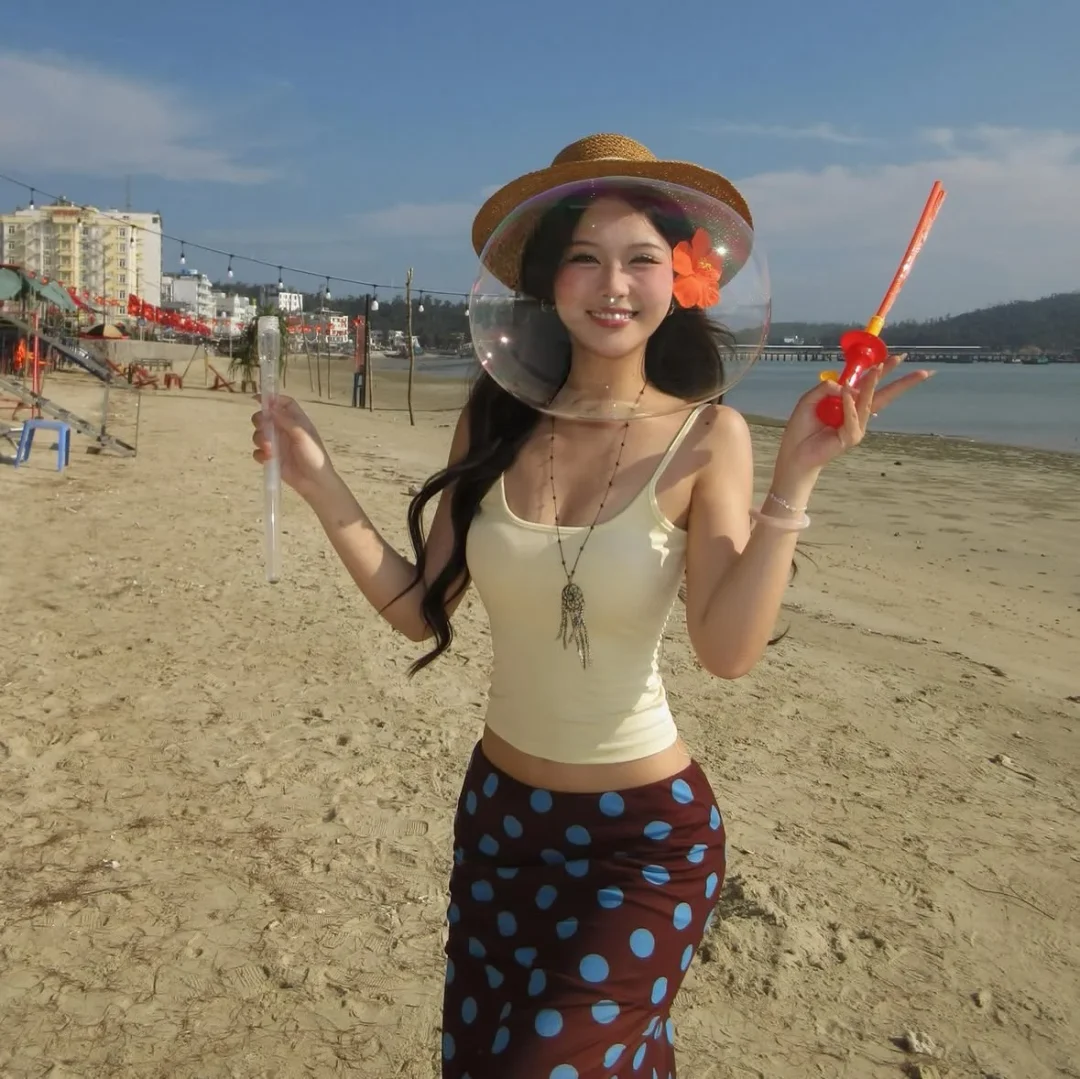 Ảnh 1 của Set váy chấm bi mùa hè