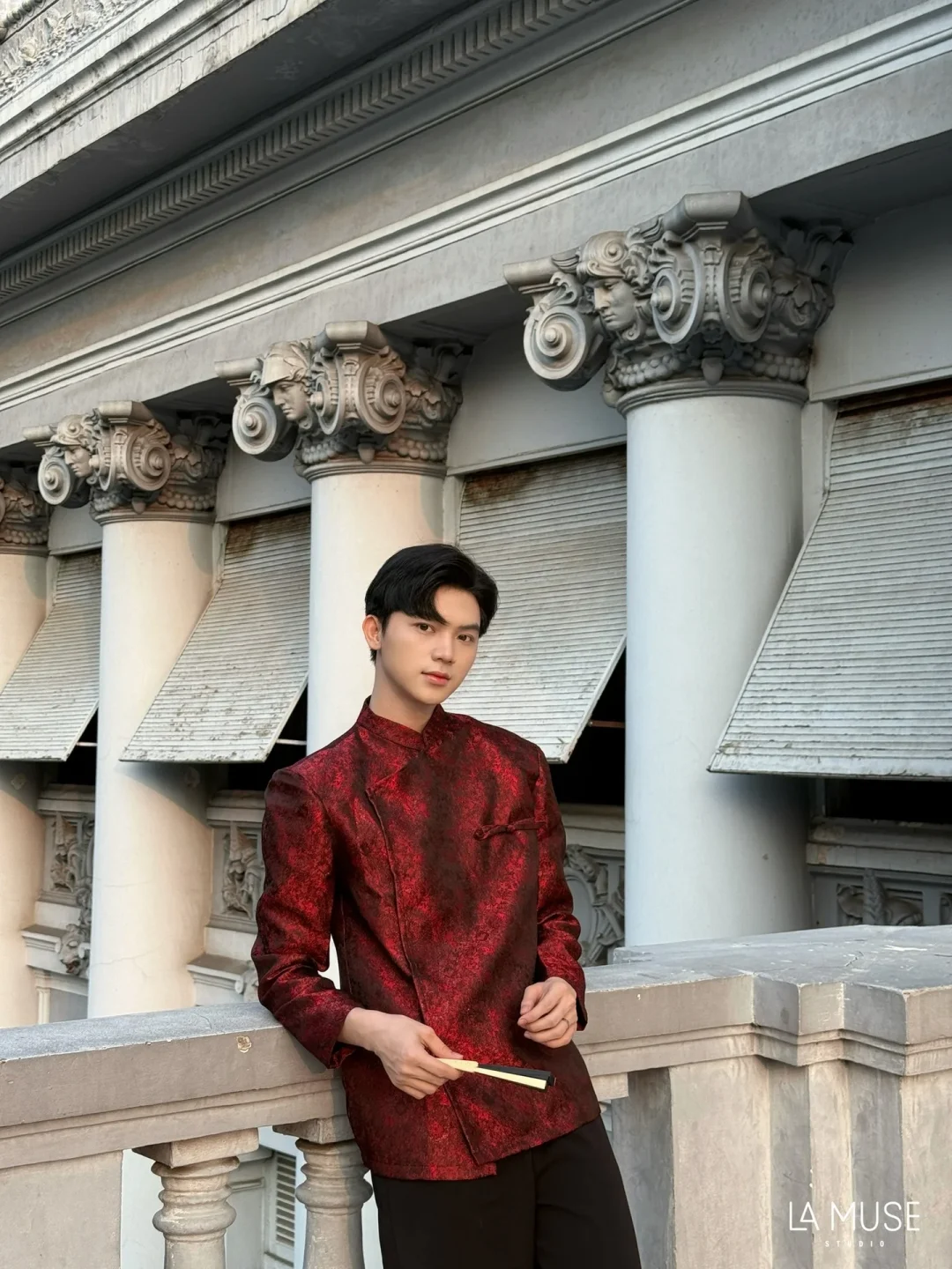 Ảnh 2 của Áo dài nam Hà Y dáng ngắn
