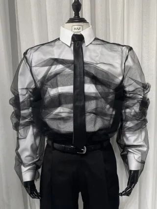 Photo 1 of Áo sơ mi lưới nam HAF LIMITED