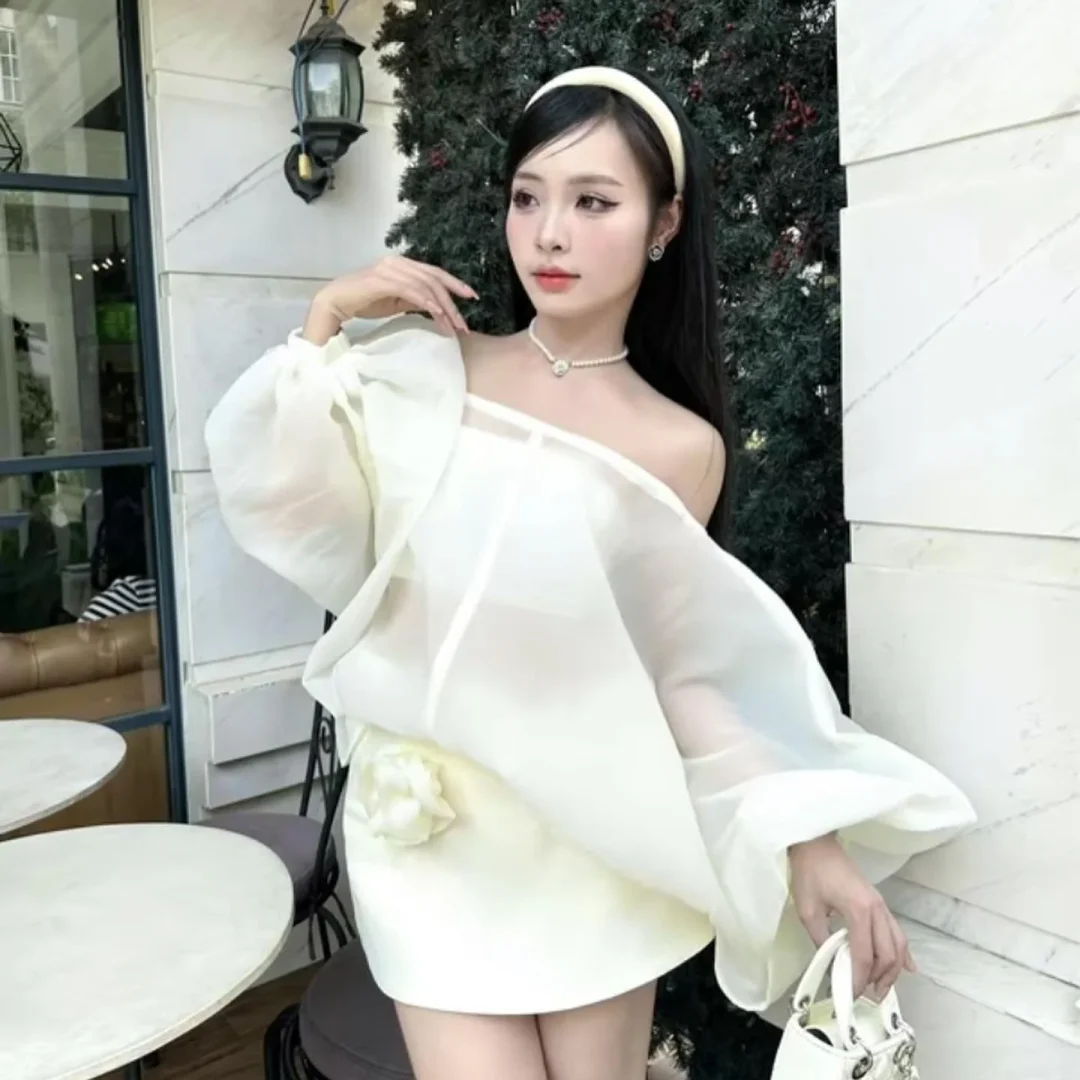Photo 5 of Set đồ đi tiệc hở vai nữ