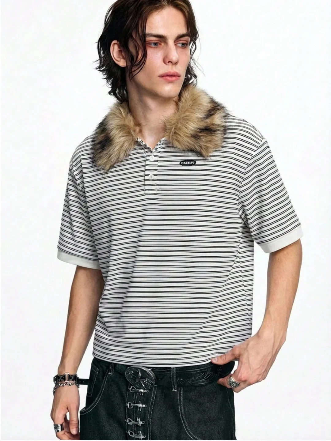 Ảnh 1 của Polo cổ lông nam