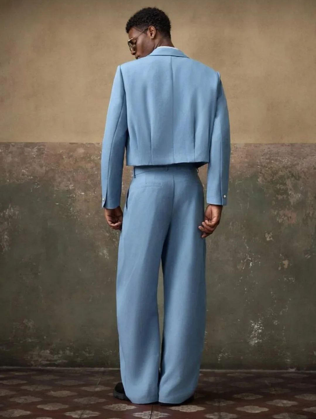 Ảnh 4 của Set blazer xanh crop dáng