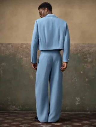 Ảnh 4 của Set blazer xanh crop dáng