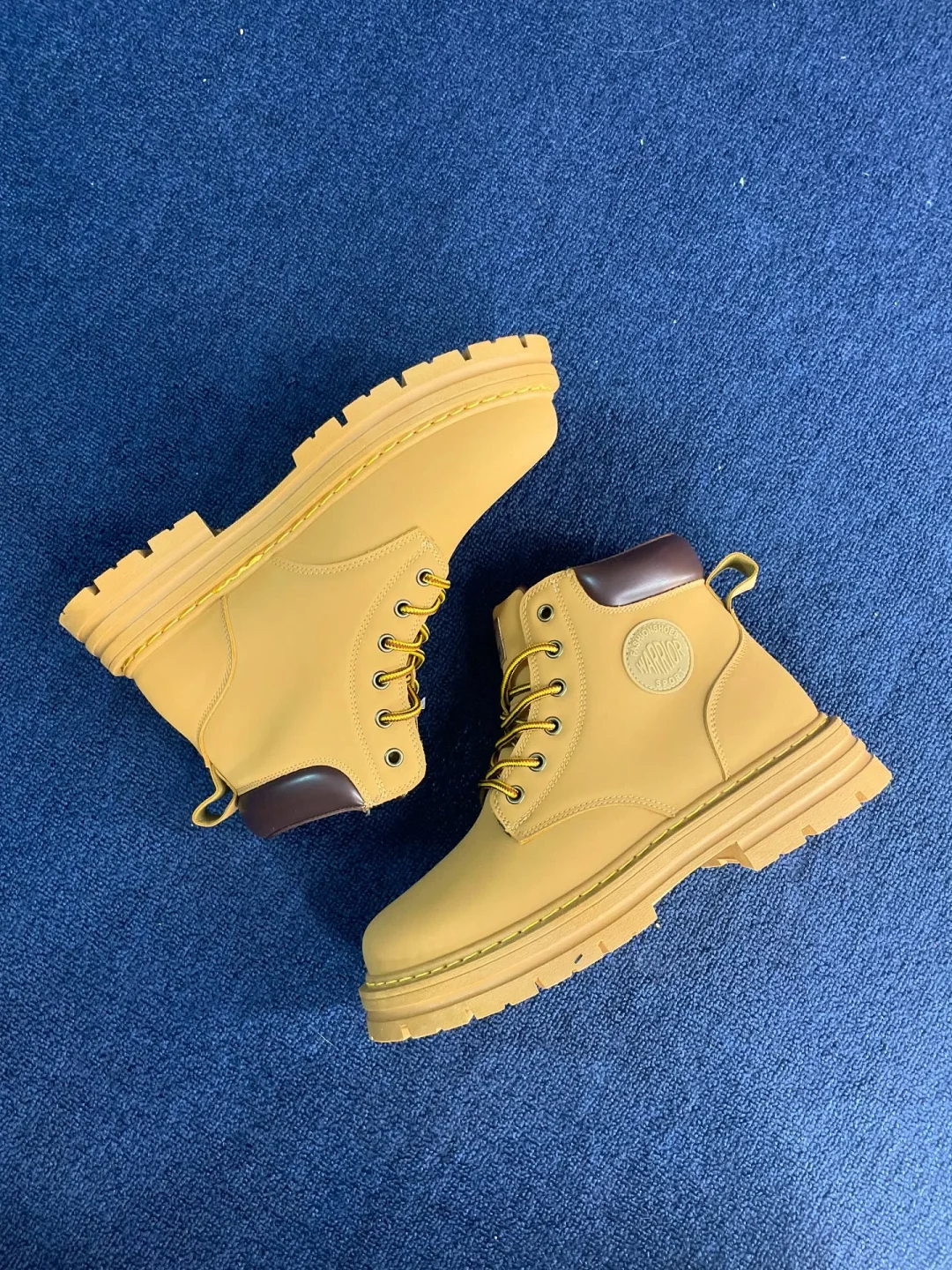 Ảnh 5 của Boots da nâu nam cao 5cm