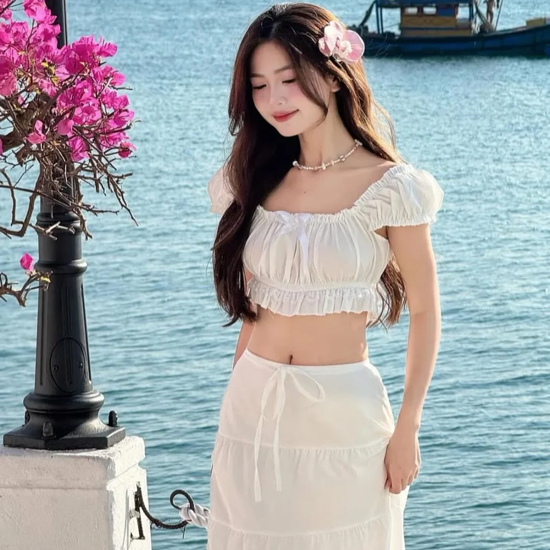 Ảnh 1 của Set váy dài nàng thơ