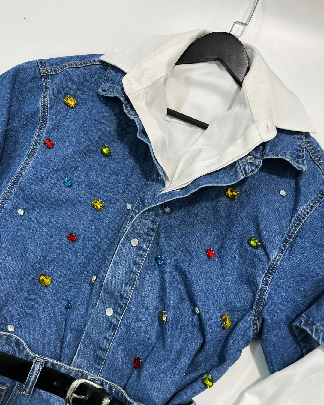 Ảnh 3 của Set jeans đính đá nam