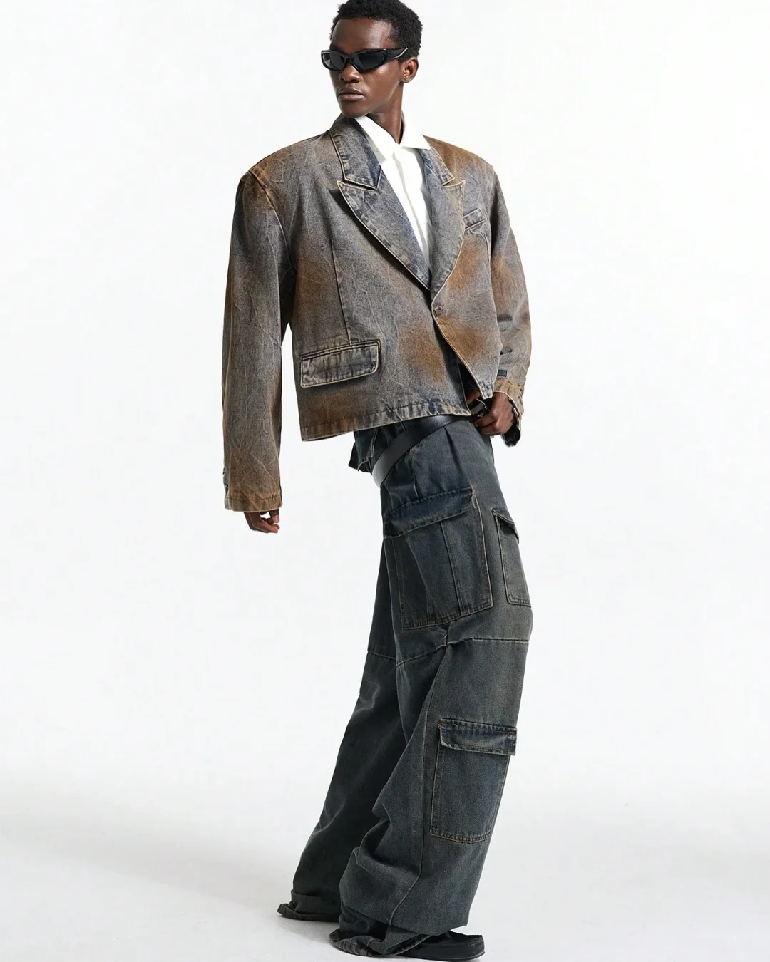 Photo 3 of Áo khoác jeans wax nam