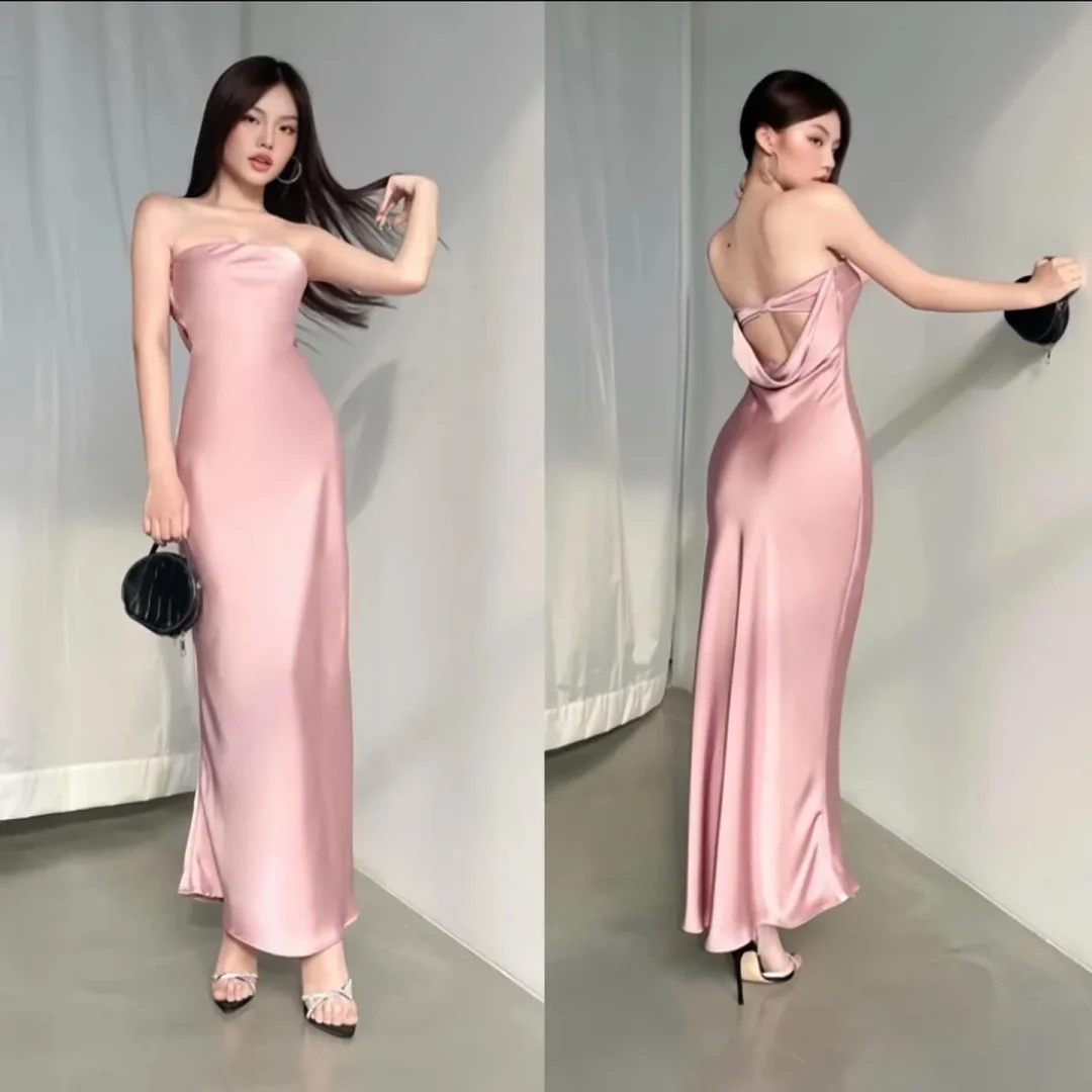 Ảnh 1 của Đầm lụa đi tiệc nữ