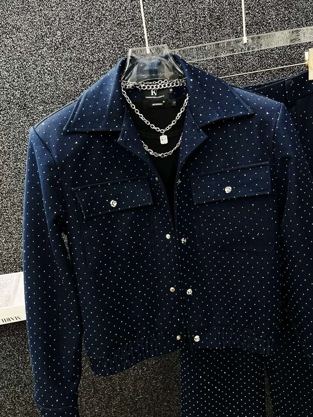 Photo 6 of Set denim bling bling nam