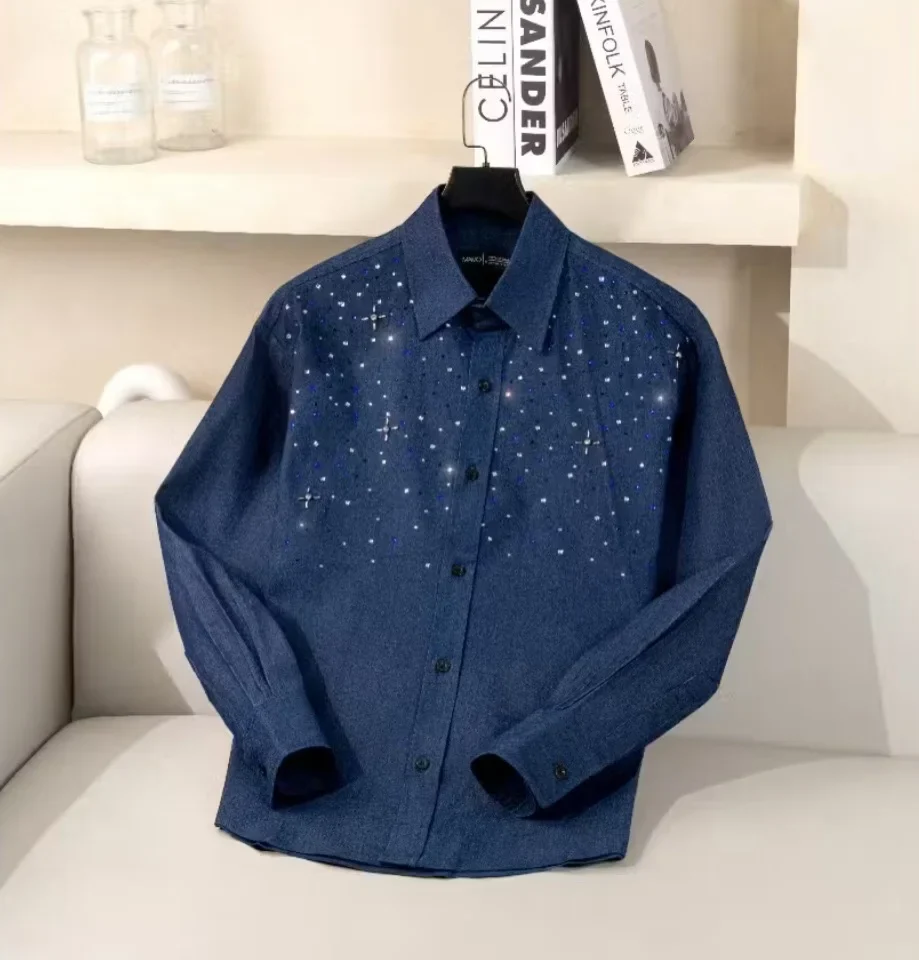Ảnh 4 của Áo denim nam MAMO