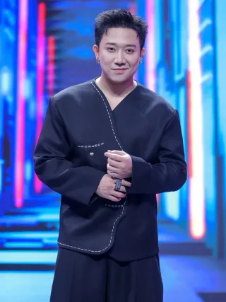 Ảnh 2 của Set blazer quần baggy nam