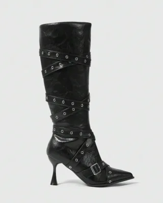 Ảnh 2 của Boots cao cổ nữ dưới gối