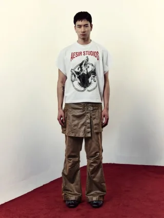 Photo 2 of Quần jeans wax đắp váy Aesir Studio