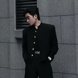 Ảnh 4 của Áo khoác Gakuran crop nam