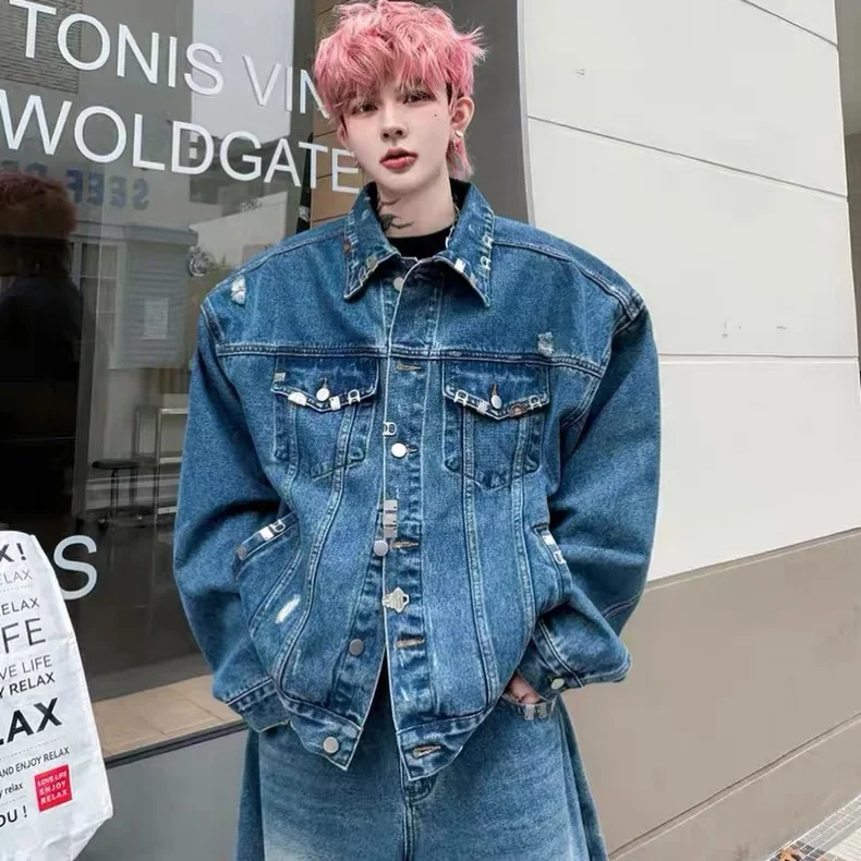 Ảnh 6 của Set jeans oversize nam