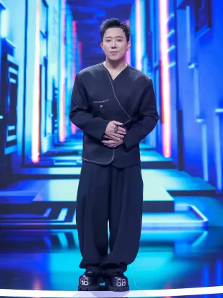Ảnh 1 của Set blazer quần baggy nam