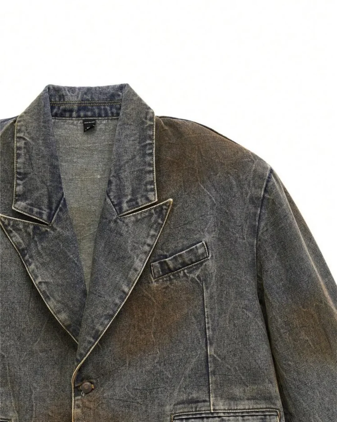 Photo 5 of Áo khoác jeans wax nam