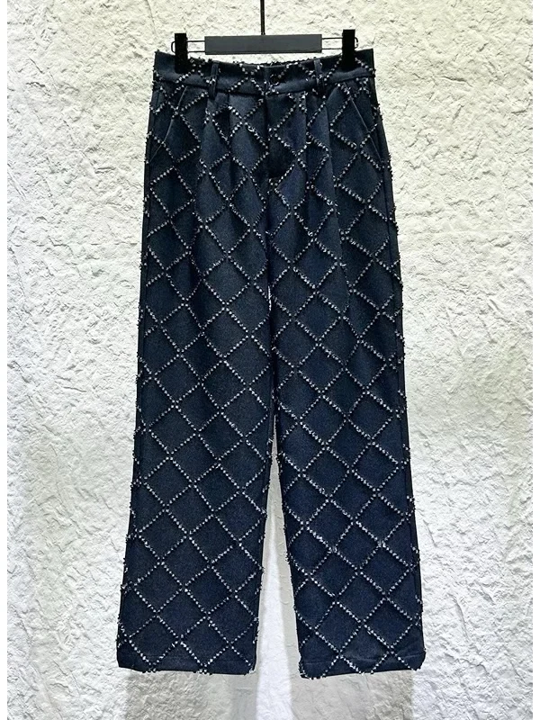 Photo 3 of Set denim xanh đậm nam