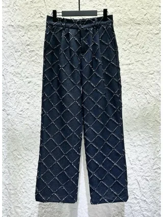 Photo 3 of Set denim xanh đậm nam