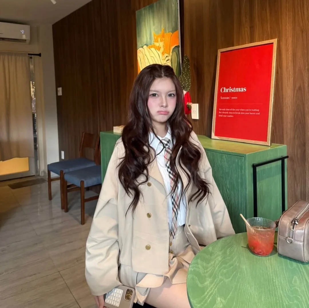 Ảnh 9 của Áo măng tô phong cách Hàn